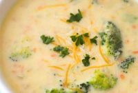 Creamy Broccoli Potato Cheese Soup Recipe for Comforting Meals
