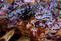 Honey Balsamic Slow-Cooker Pork Ribs