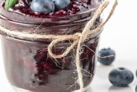Shelf-Stable No-Sugar Blueberry Jam Recipe (Low Carb)