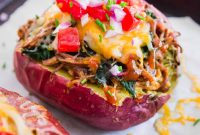 Smoky Brisket-Stuffed Baked Potatoes: Comfort Meal Recipe