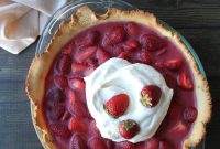 Summer Strawberry Pie with Buttery Shortbread Crust
