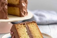 Classic Homemade Yellow Cake Recipe from Scratch