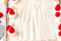 Moist White Chocolate Raspberry Layer Cake Recipe