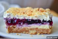 Blueberry Yum Yum Dessert Recipe: Creamy No-Bake Treat