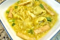 Silky Egg Drop Wonton Soup Recipe — Comforting Chinese Broth
