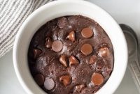 Gluten-Free Double Chocolate Mug Cookie Recipe in Minutes