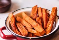Crispy Oven Baked Sweet Potato Fries Recipe