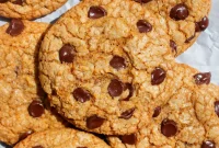 Crispy Graham Cracker Chocolate Chip Cookies