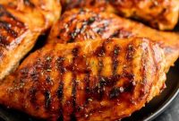 Juicy Grilled BBQ Chicken Breast Recipe