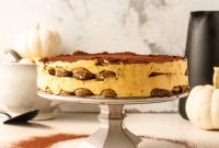 Spiced Pumpkin Bourbon Tiramisu Recipe for Fall Desserts