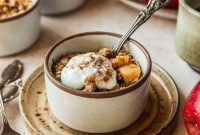Mini Apple Crumbles with Buttery Oat Topping Recipe