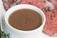 Classic Au Jus Recipe for Tender Roast Beef and Dipping Sauce