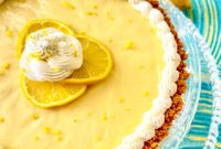 No-Bake Lemon Icebox Pie Recipe: Bright, Creamy Summer Dessert