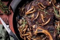 Ribeye Steak with Mushrooms and Onions Skillet Recipe