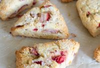 Gluten-Free Strawberries & Cream Scones Recipe for Brunch