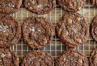 Salted Caramel Brownie Cookies — Chewy, Fudgy Treats