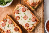 Crispy Air Fryer French Bread Pizza Recipe