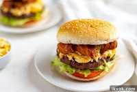 Juicy Stuffed Cheeseburgers with Melty Center