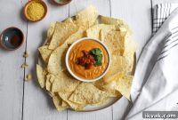 5-Minute Creamy Vegan Queso Dip for Chips and Nachos