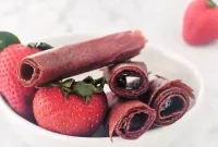 Strawberry and Basil Fruit Leather Recipe: Homemade Snack