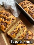How to make the best banana bread with a box of yellow cake mix, a 3 ingredient yummy homemade treat to make.
