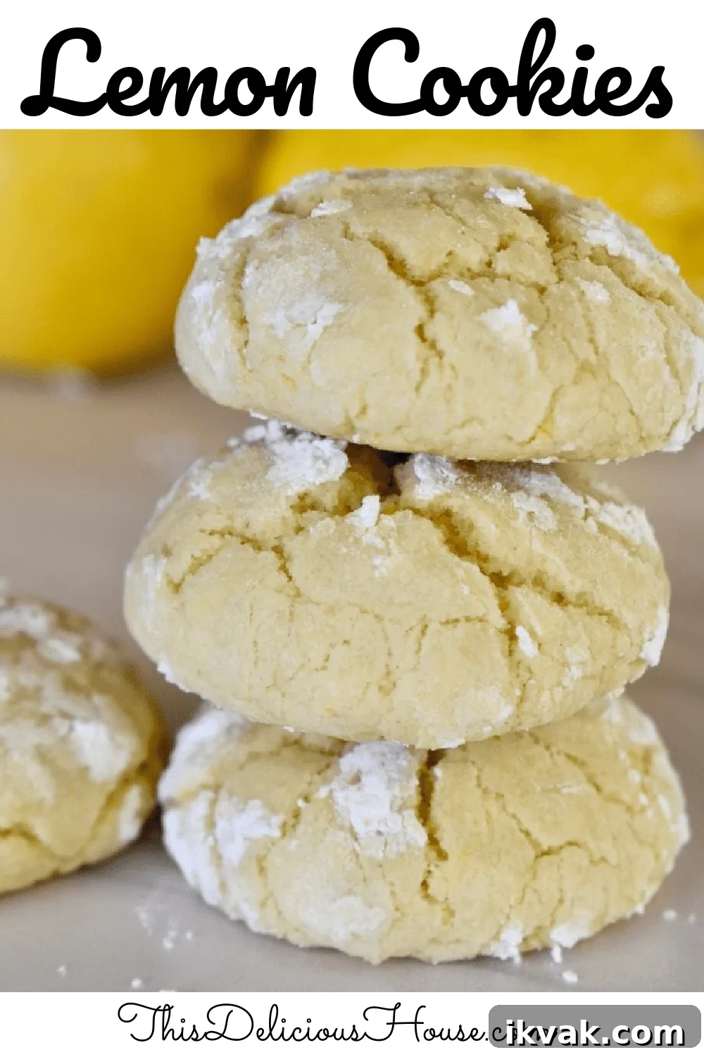 Soft Lemon Cookies
