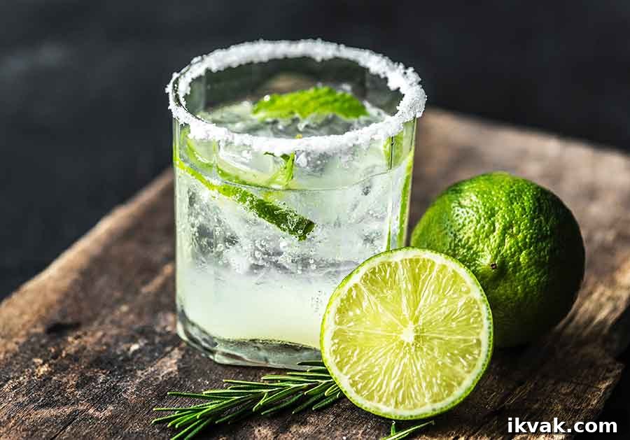 glass of Creamy Lime Spiked Soda