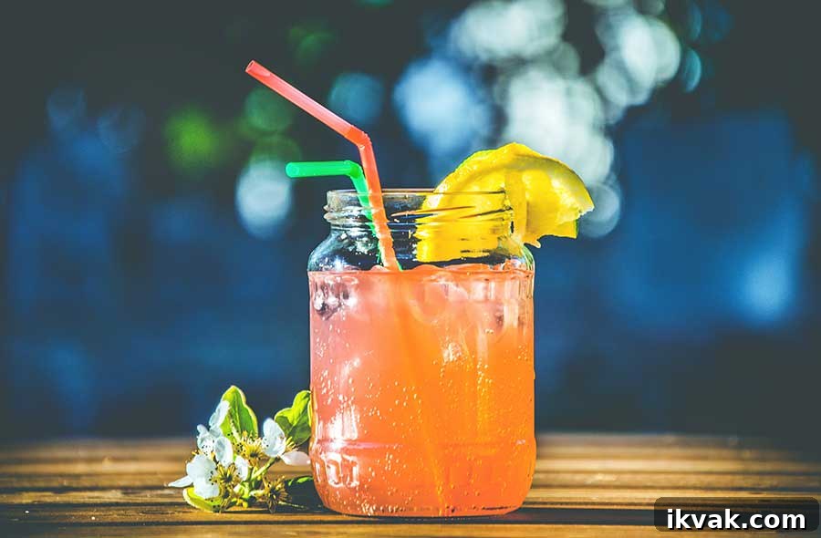 glass of Tropical Dream Cocktail