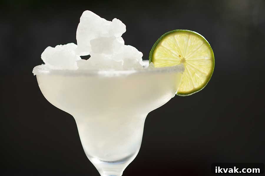 glass of Grapefruit Lime Margarita