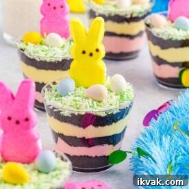 Easter dirt cups