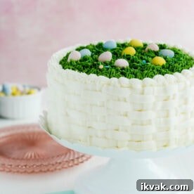 Funfetti Easter cake