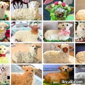 Lamb cake