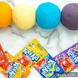 Homemade Kool Aid playdough
