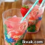 Our family loves the tangy, fruity blend of 2 simple ingredients in these Strawberry Orange Smoothies!