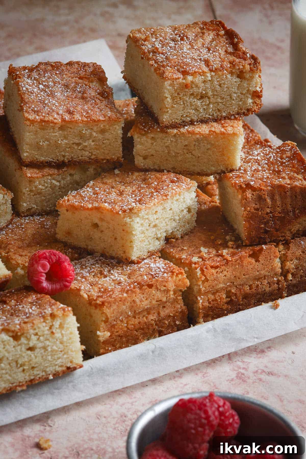 Classic Butter Cake Recipe: Moist, Rich Homemade Cake 6 vanilla cake slices