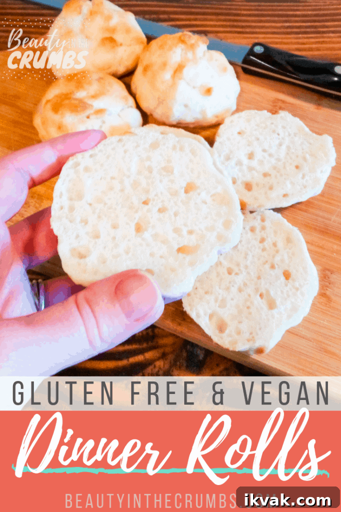Perfect Gluten-Free Dinner Rolls Recipe You’ll Love 2 Check out this easy recipe for gluten free, dairy free, and vegan dinner rolls!