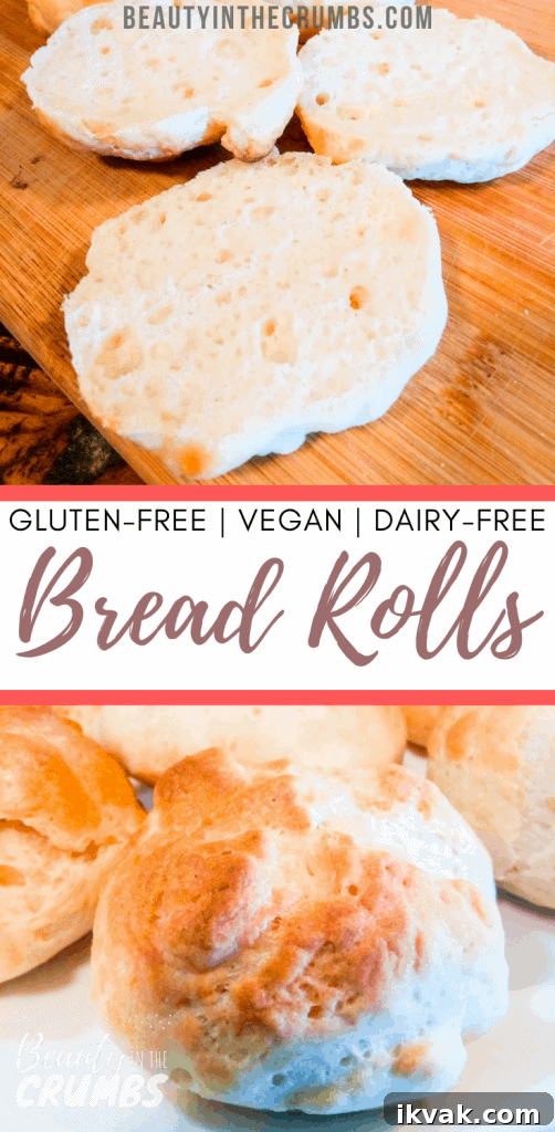 Perfect Gluten-Free Dinner Rolls Recipe You’ll Love 9 Check out this easy recipe for gluten free, dairy free, and vegan dinner rolls!