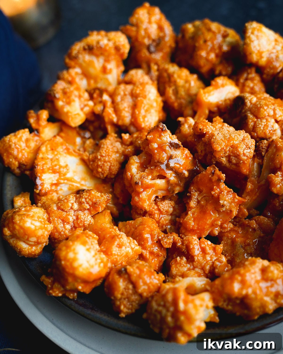 27 Spooky Halloween Appetizers Adults Will Love 11 Buffalo Cauliflower Bites