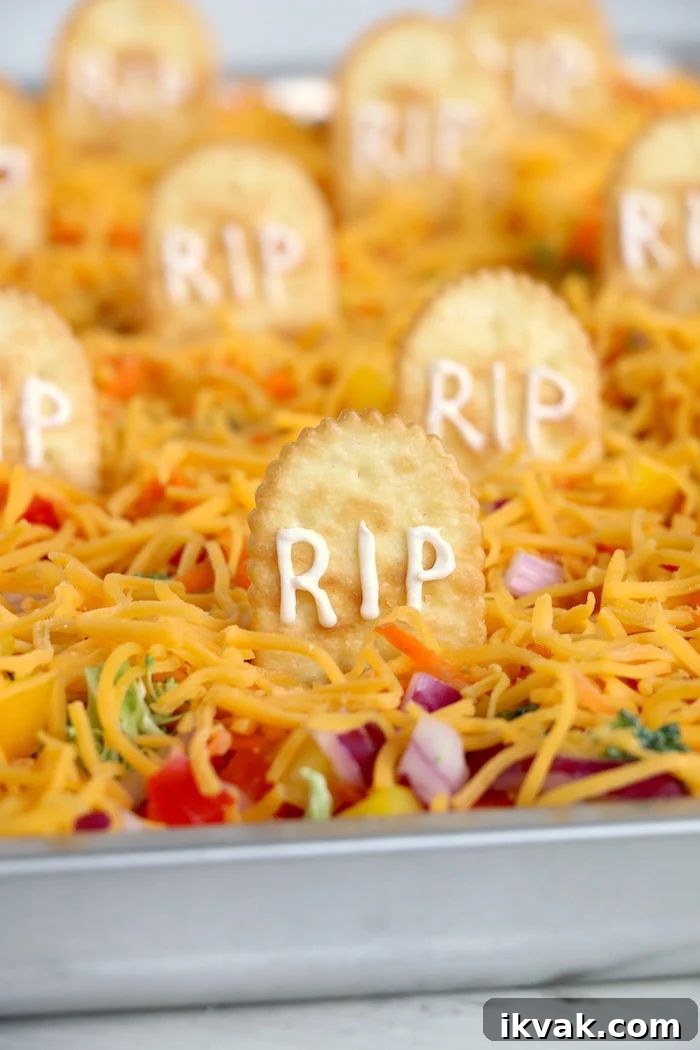 27 Spooky Halloween Appetizers Adults Will Love 15 13. Halloween Veggie Pizza