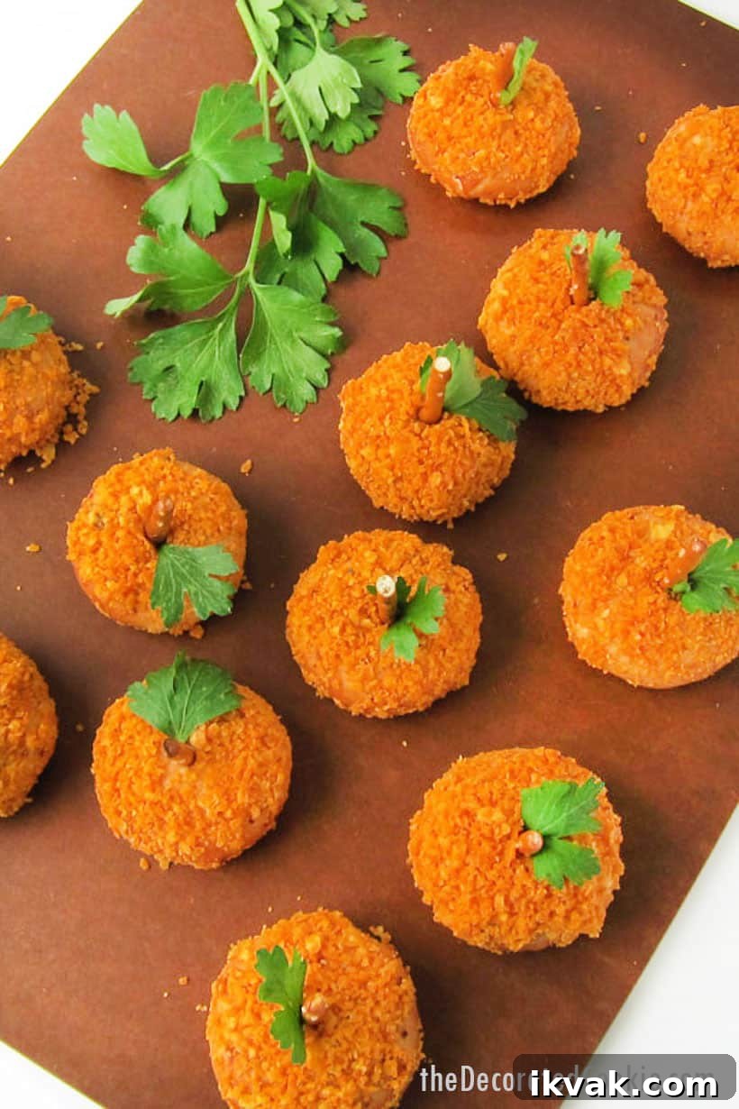 27 Spooky Halloween Appetizers Adults Will Love 27 25. Halloween Pumpkins Appetizer