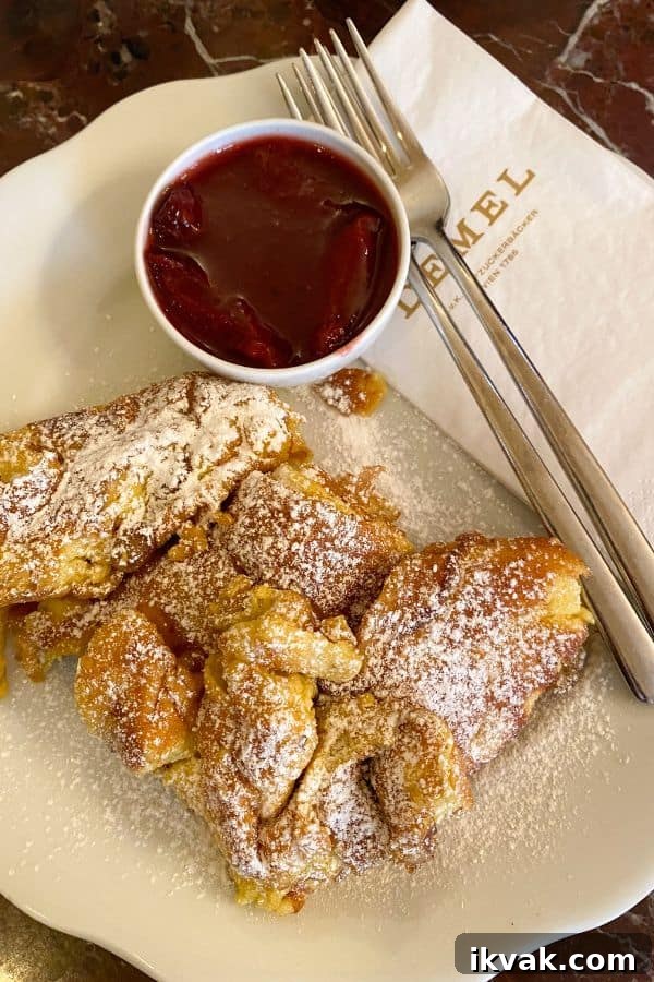kaiserschmarnn (what to eat in Vienna)