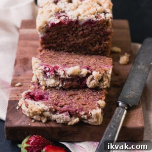 Gluten Free Strawberry Bread