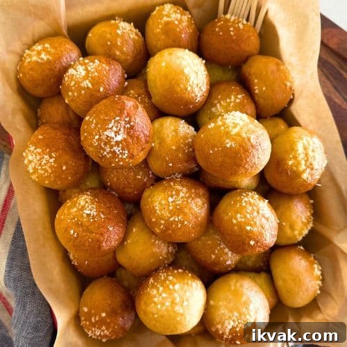Sourdough Discard Pretzel Bites - Recipe Feature Image