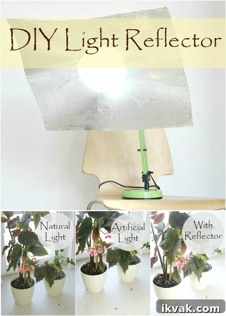 DIY Light Reflector