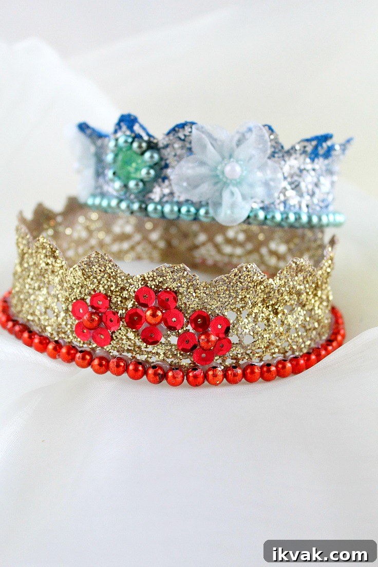 DIY Lace Crown