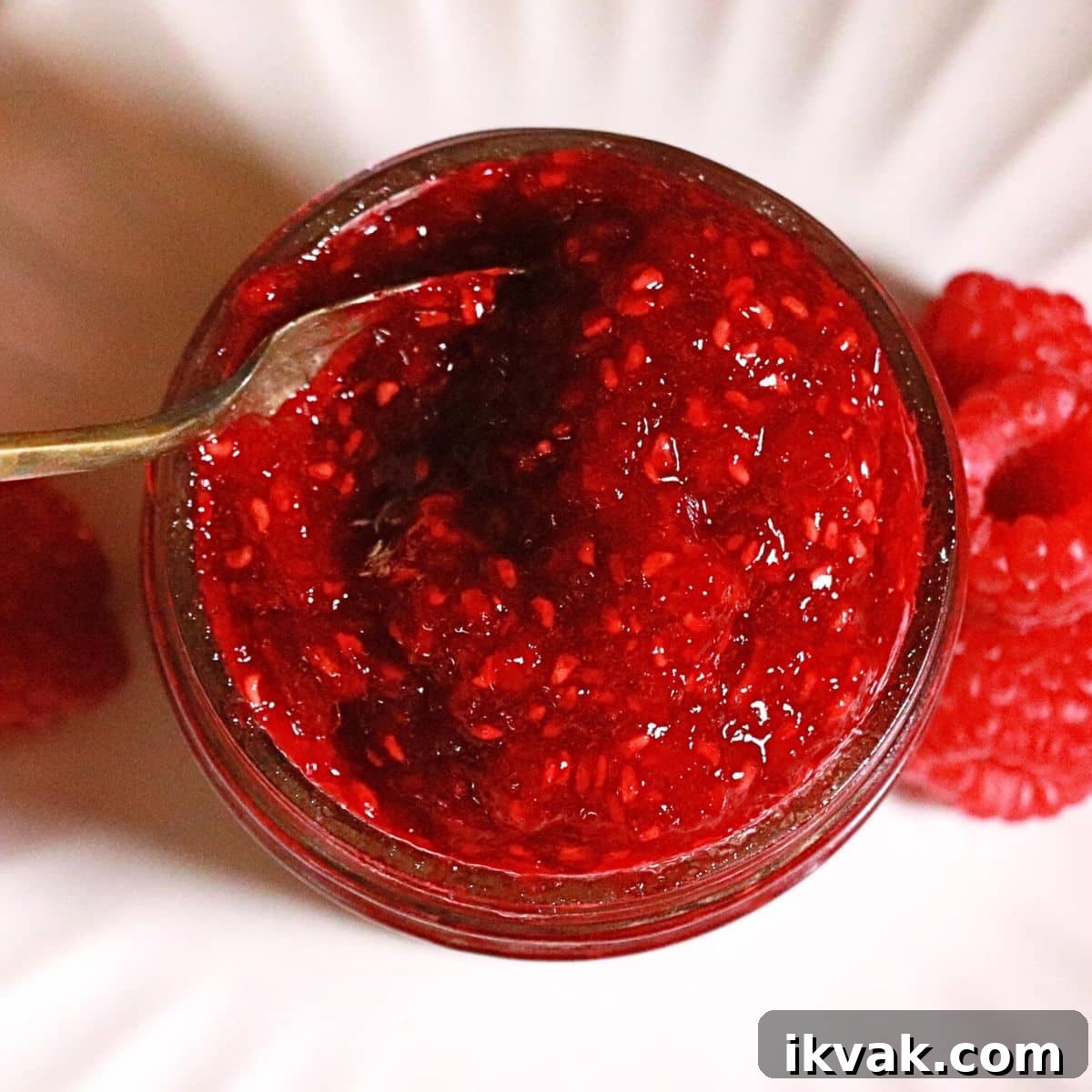homemade raspberry jam without pectin