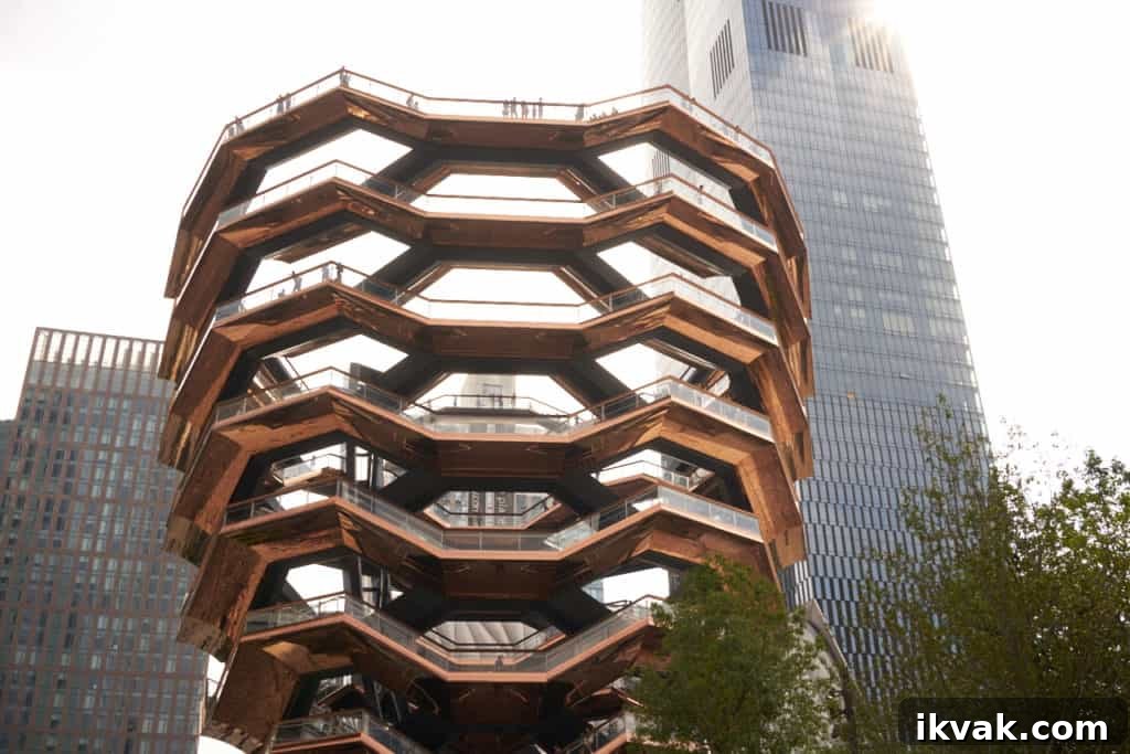 The Vessel at Hudson Yards.