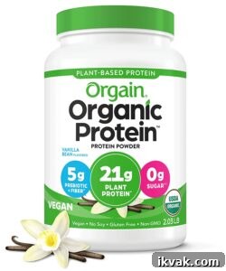 organic plant based protein powder