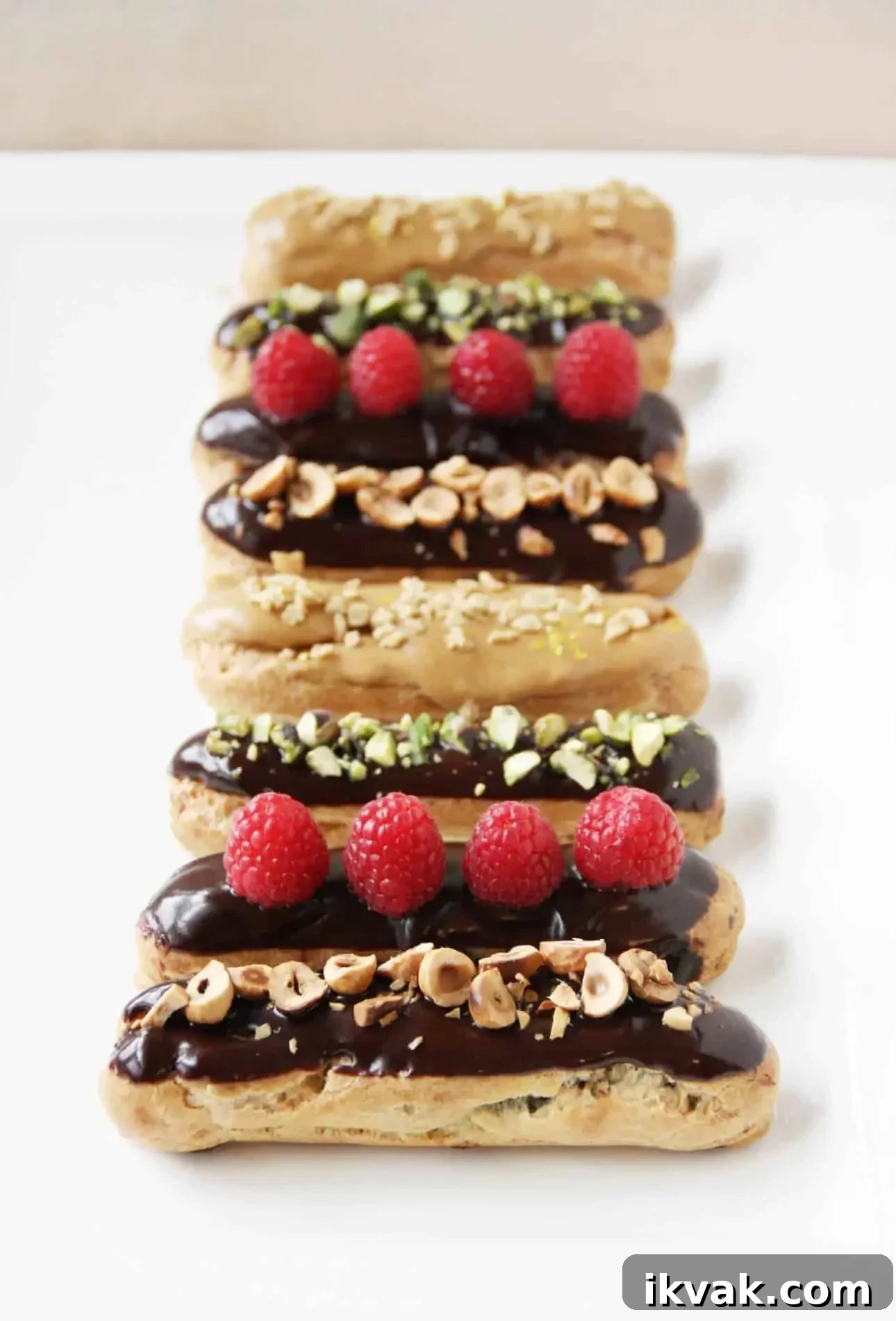 20 Classic French Desserts That Will Impress Your Guests 4 Dark Chocolate Éclairs by Food Nouveau