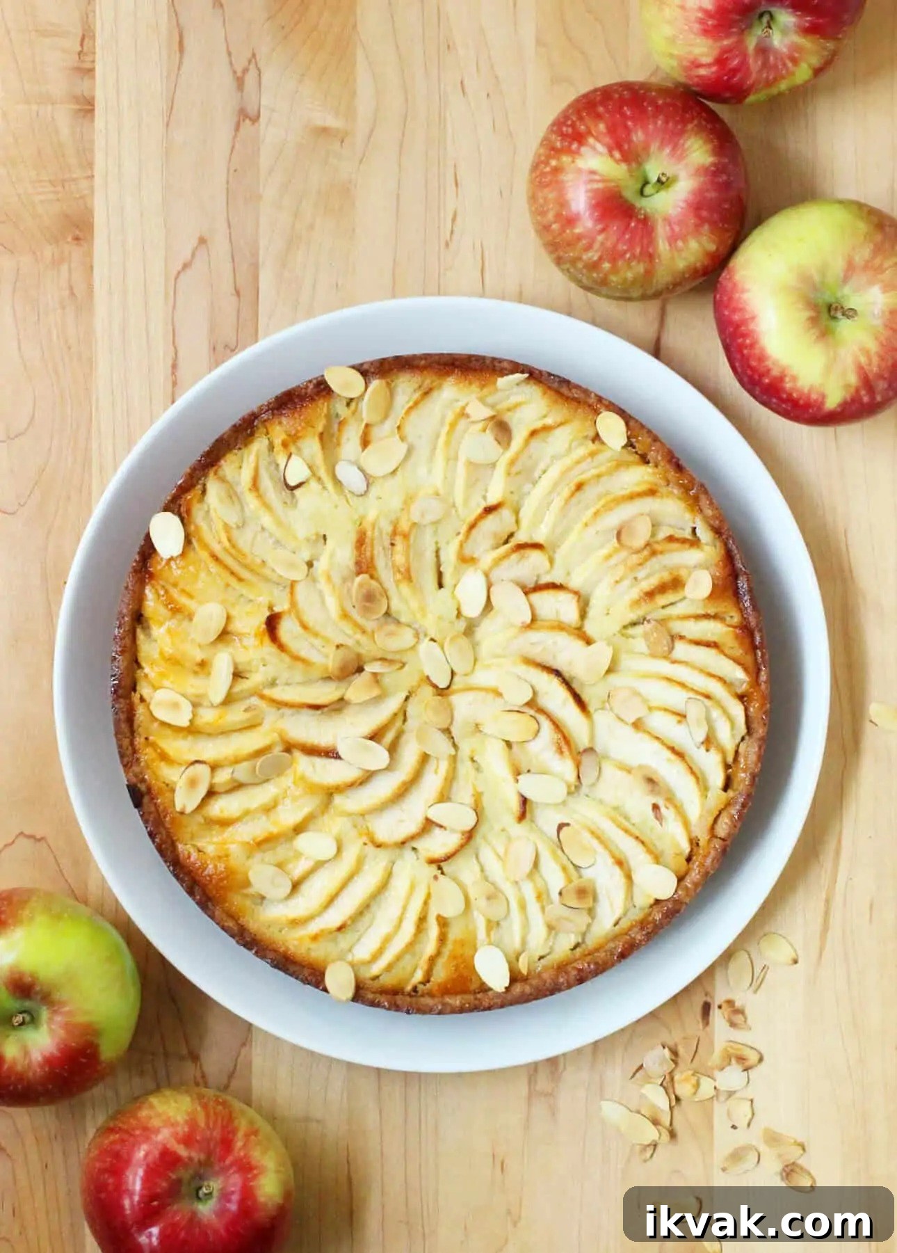 20 Classic French Desserts That Will Impress Your Guests 8 Apple Frangipane Tart by Food Nouveau
